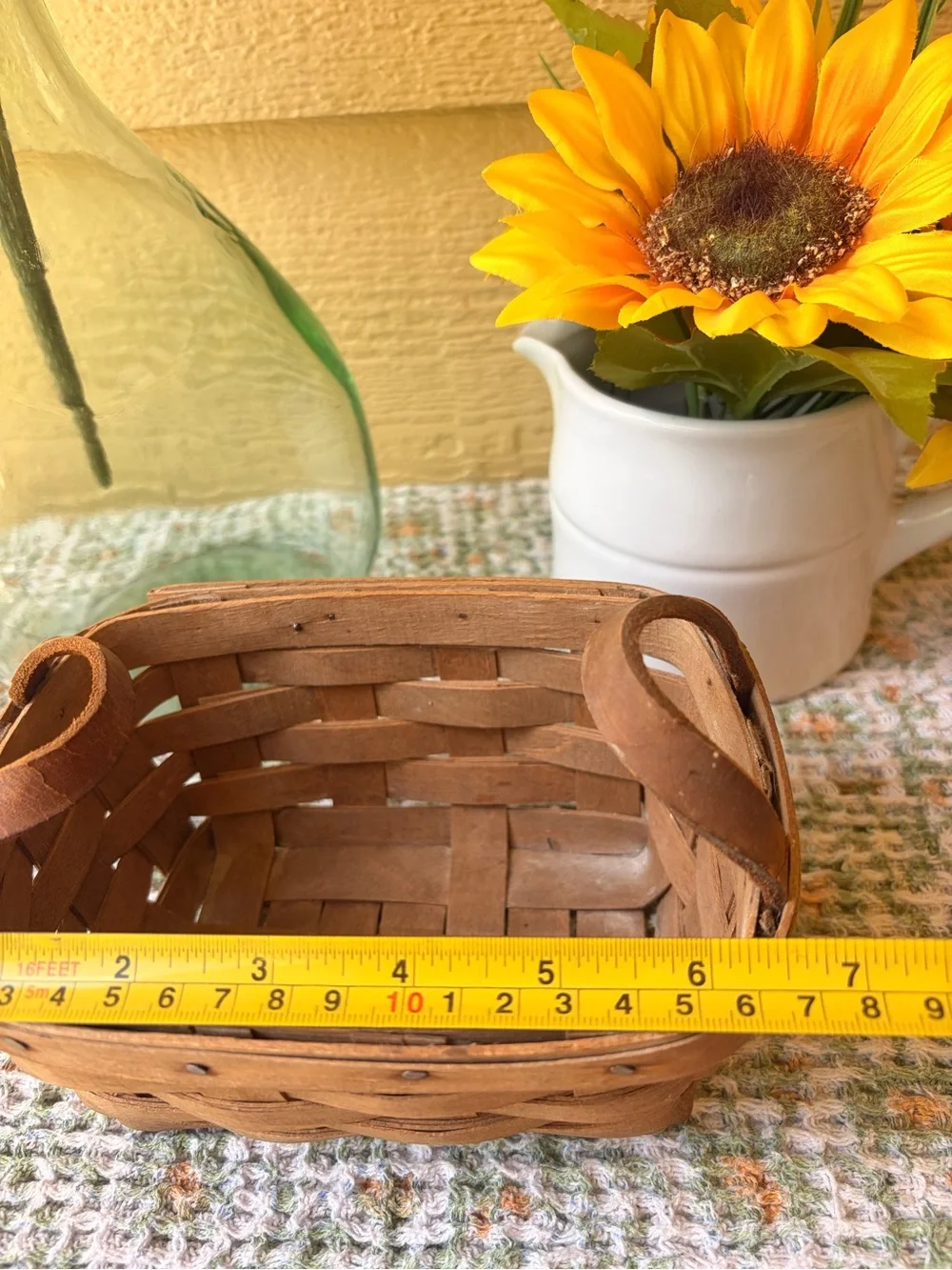 Longaberger handwoven basket